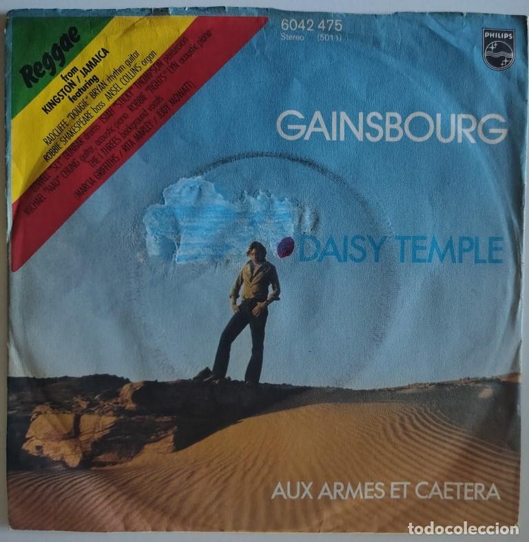 Discos de vinilo: Serge Gainsbourg. Daisy Temple/ Aux armes et caetera. Philips, Germany 1979 single reggae