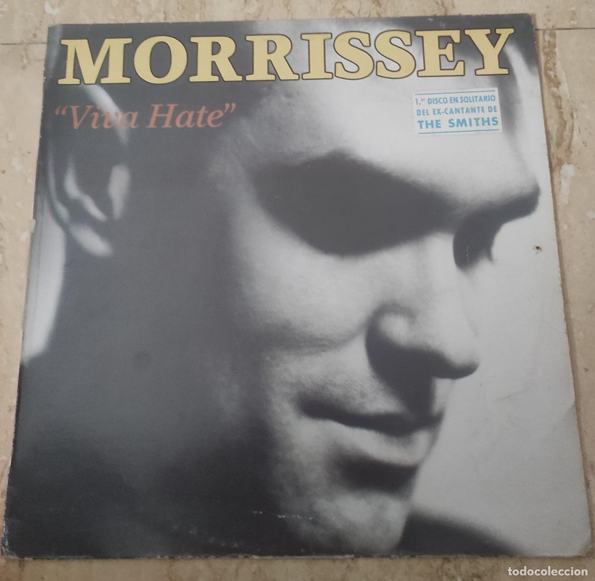 Discos de vinilo: MORRISSEY - VIVA HATE -PORTADA-ESPA&Ntilde;A-1988-NO VINILO