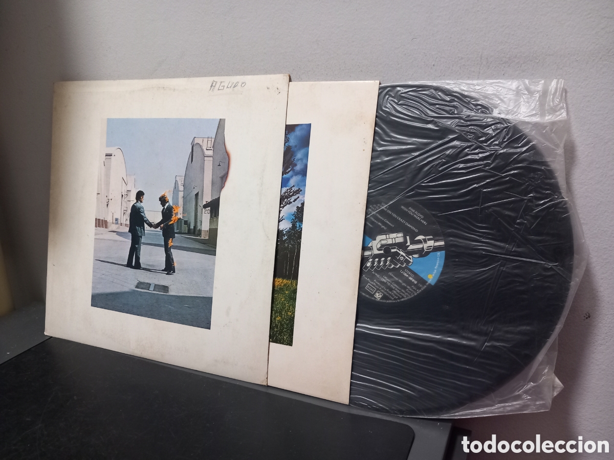 Vinyl records: ANTIGUO LP PINK FLOYD WISH YOU WERE HERE ORIGINAL