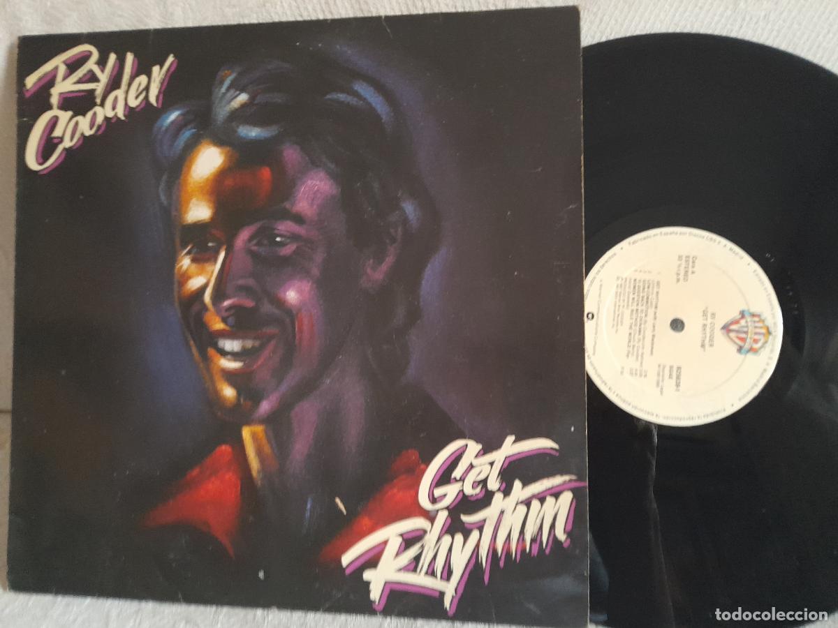 Discos de vinilo: RY COODER Get Rhythm Lp 1982 made USA NUEVO.Ver titulos y dem&aacute;s informaci&oacute;n en fotos.Pedido m&iacute;nimo 9
