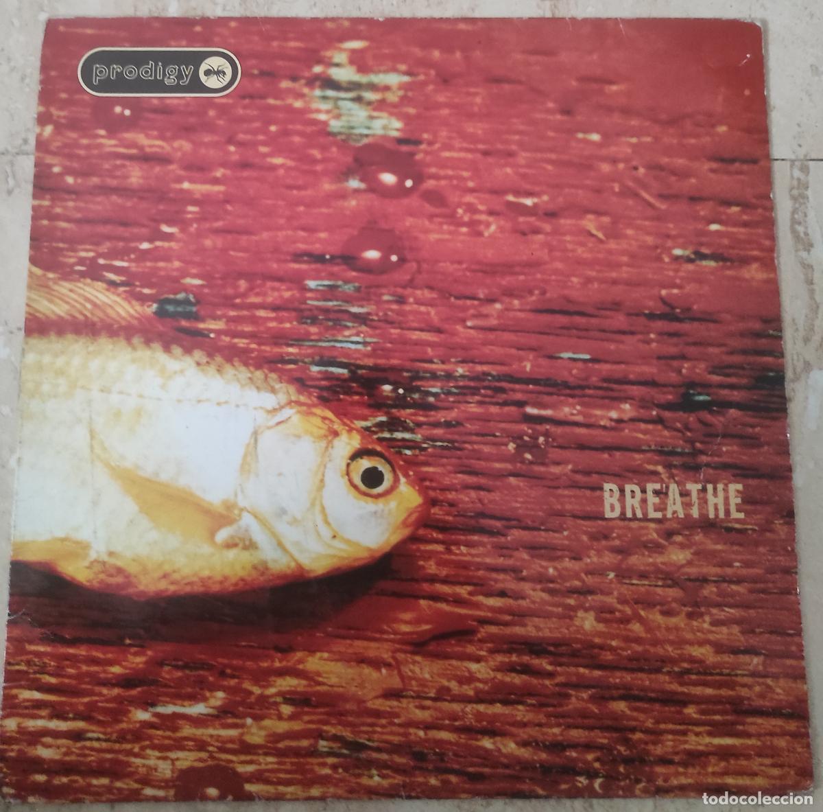 Discos de vinilo: PRODIGY - BREATHE-PORTADA-MAXI-ORIGINAL-NO VINILO