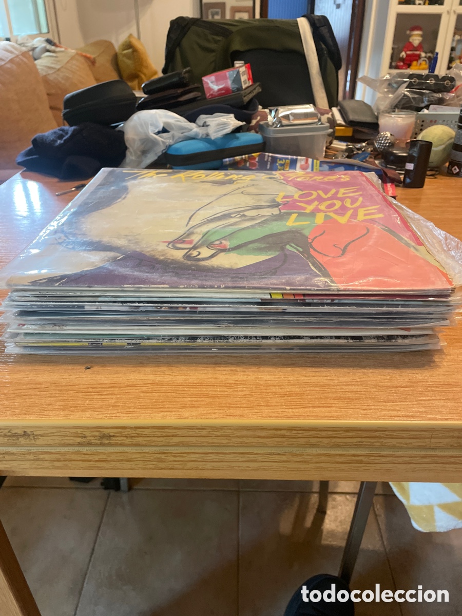 Discos de vinilo: Lote de 16 vinilos LP
