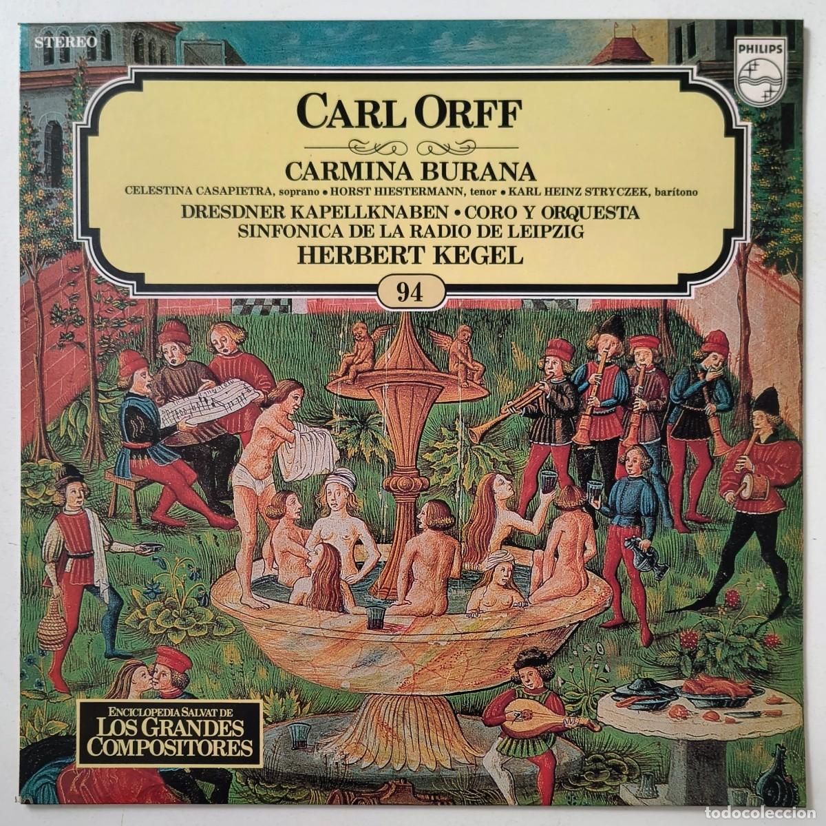 Discos de vinilo: Carl Orff - Enciclopedia Salvat de Los Grandes Compositores 94