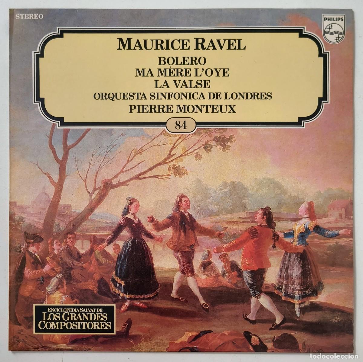 Discos de vinilo: Maurice Ravel - Enciclopedia Salvat de Los Grandes Compositores 84