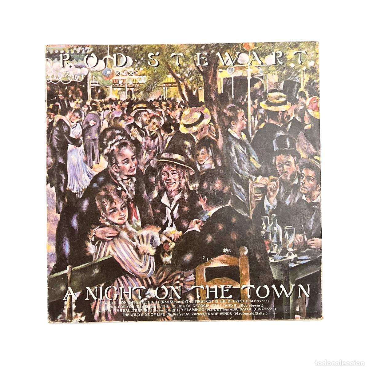 Discos de vinilo: LP. Rod Stewart. A Night On The Town (VG/VG+)