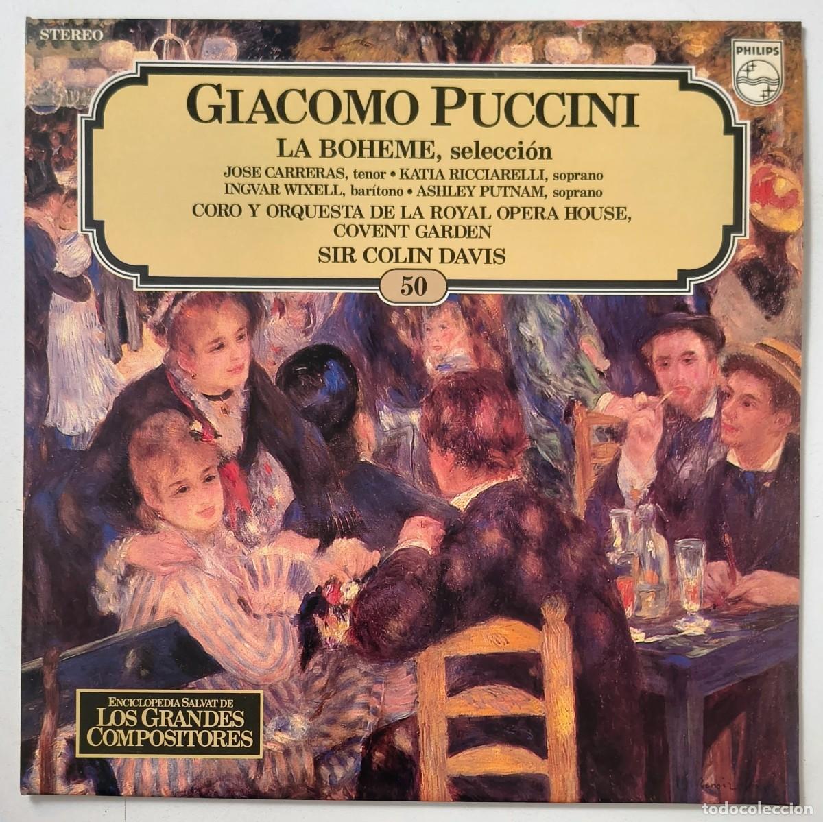 Discos de vinilo: Giacomo Puccini - Enciclopedia Salvat de Los Grandes Compositores 50