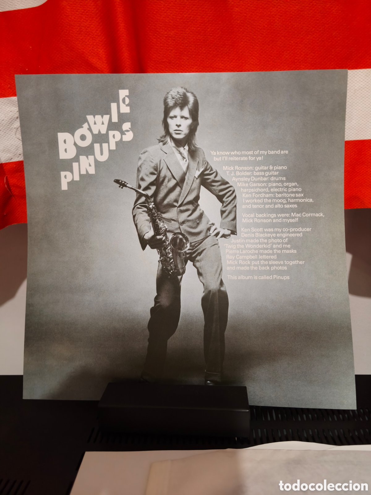 Discos de vinilo: David Bowie: Pinups LP 180gr 2016 - Foto 4