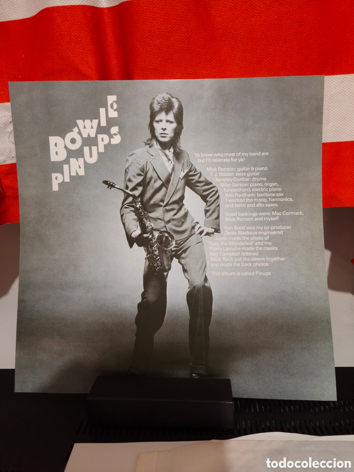 Discos de vinilo: David Bowie: Pinups LP 180gr 2016 - Foto 5