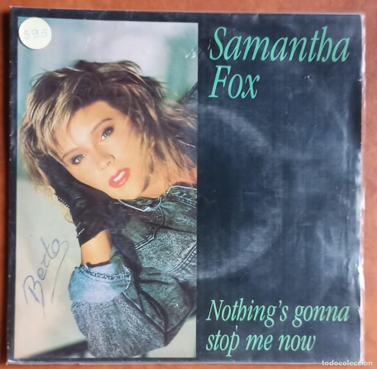 Discos de vinilo: Samantha Fox - Nothing's Gonna Stop Me Now / Dream City - 7&rdquo; Vinyl Single