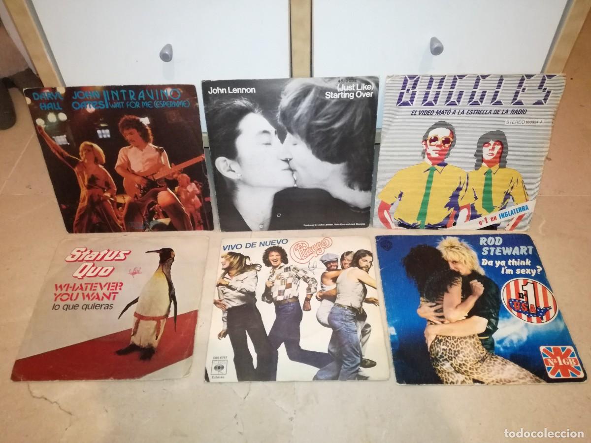 Discos de vinilo: LOTE DE 17 SINGLES ORIGINALES DE ROCK Y POP - Foto 3