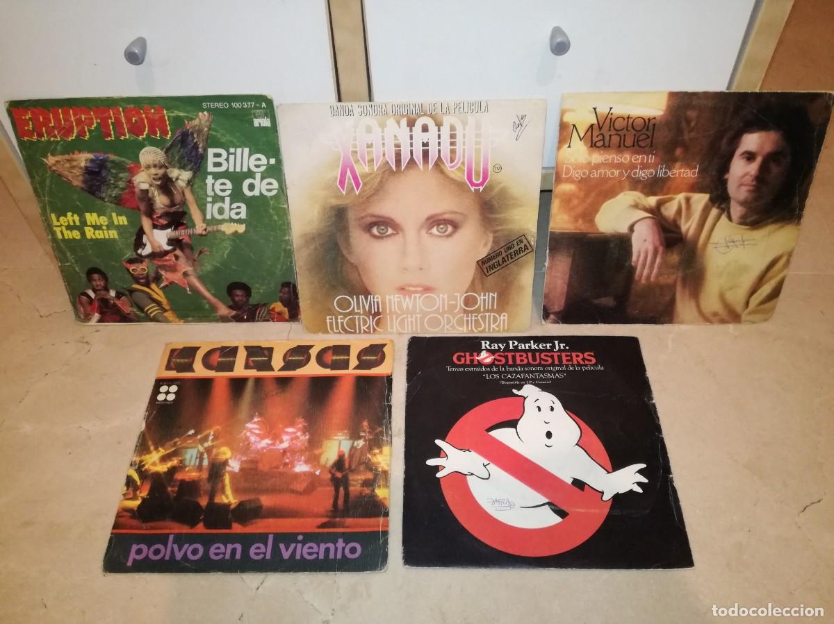 Discos de vinilo: LOTE DE 17 SINGLES ORIGINALES DE ROCK Y POP - Foto 4