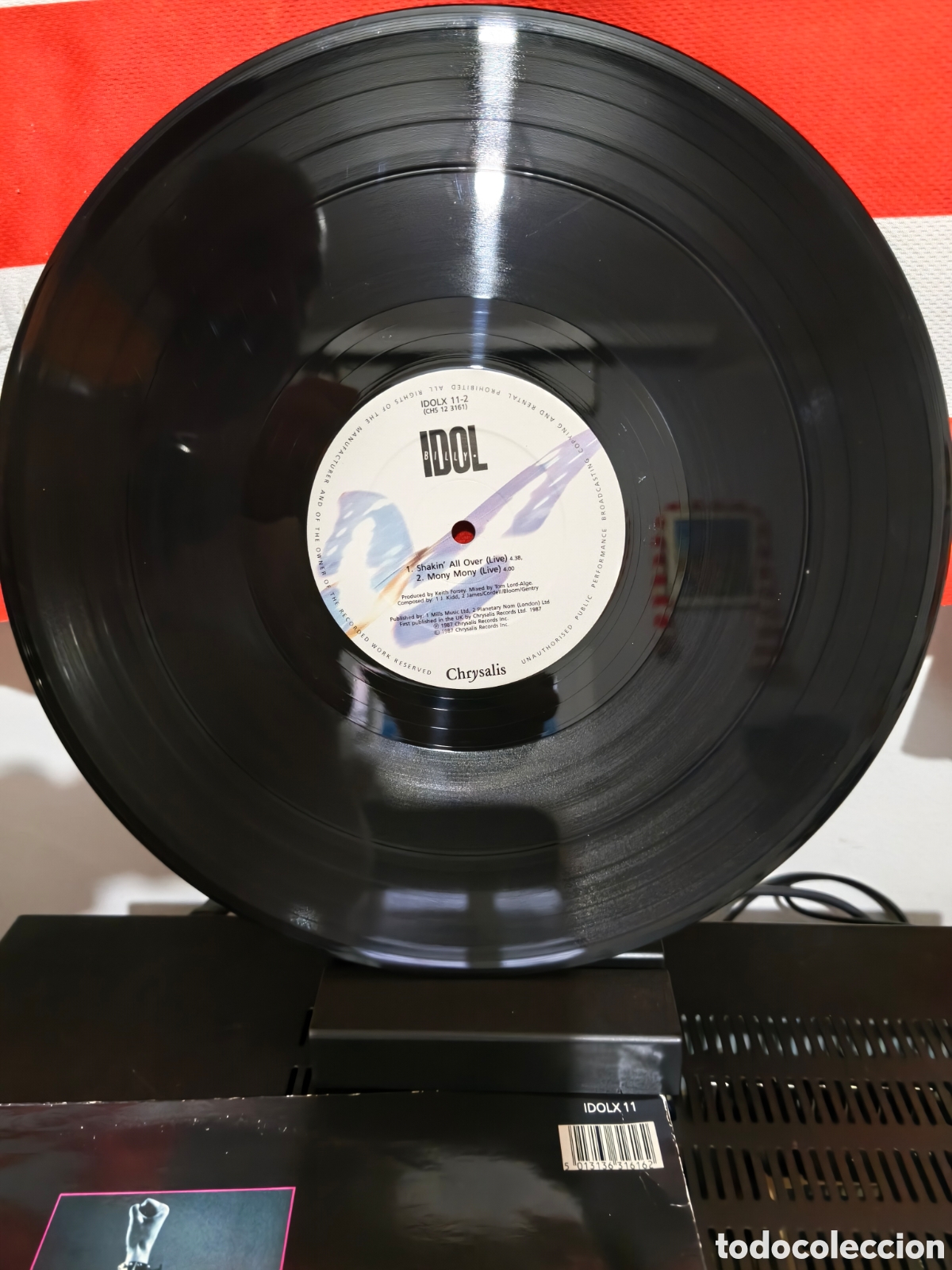 Discos de vinilo: Billy Idol - Mony Mony 10&rdquo; 45Rpm - Foto 3