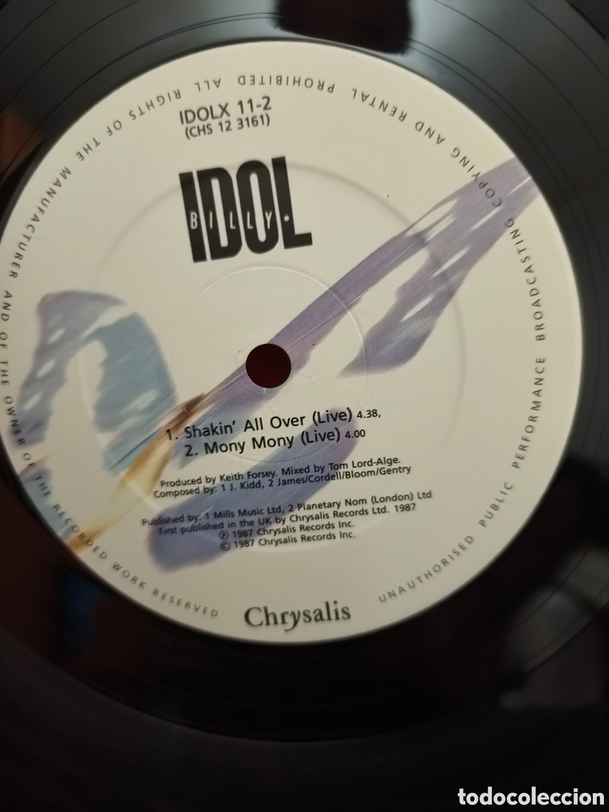 Discos de vinilo: Billy Idol - Mony Mony 10&rdquo; 45Rpm - Foto 4