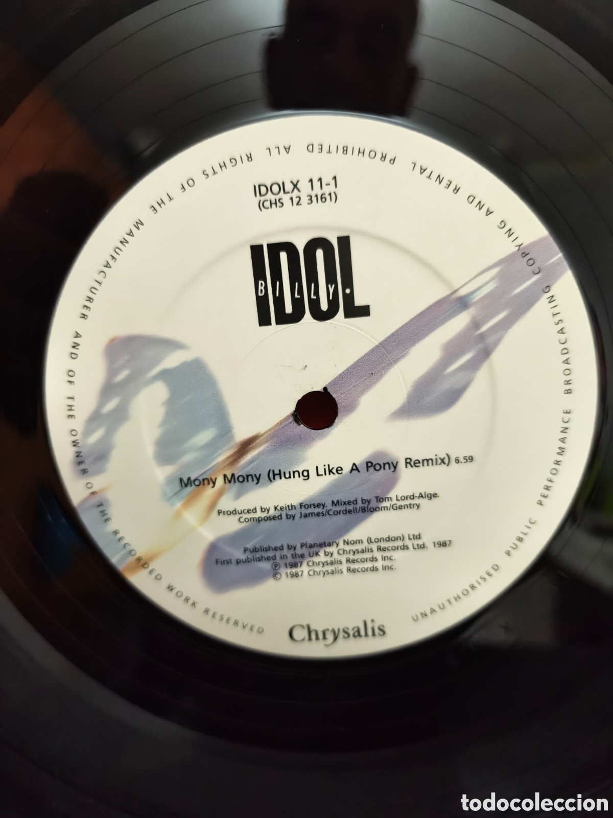 Discos de vinilo: Billy Idol - Mony Mony 10&rdquo; 45Rpm - Foto 6