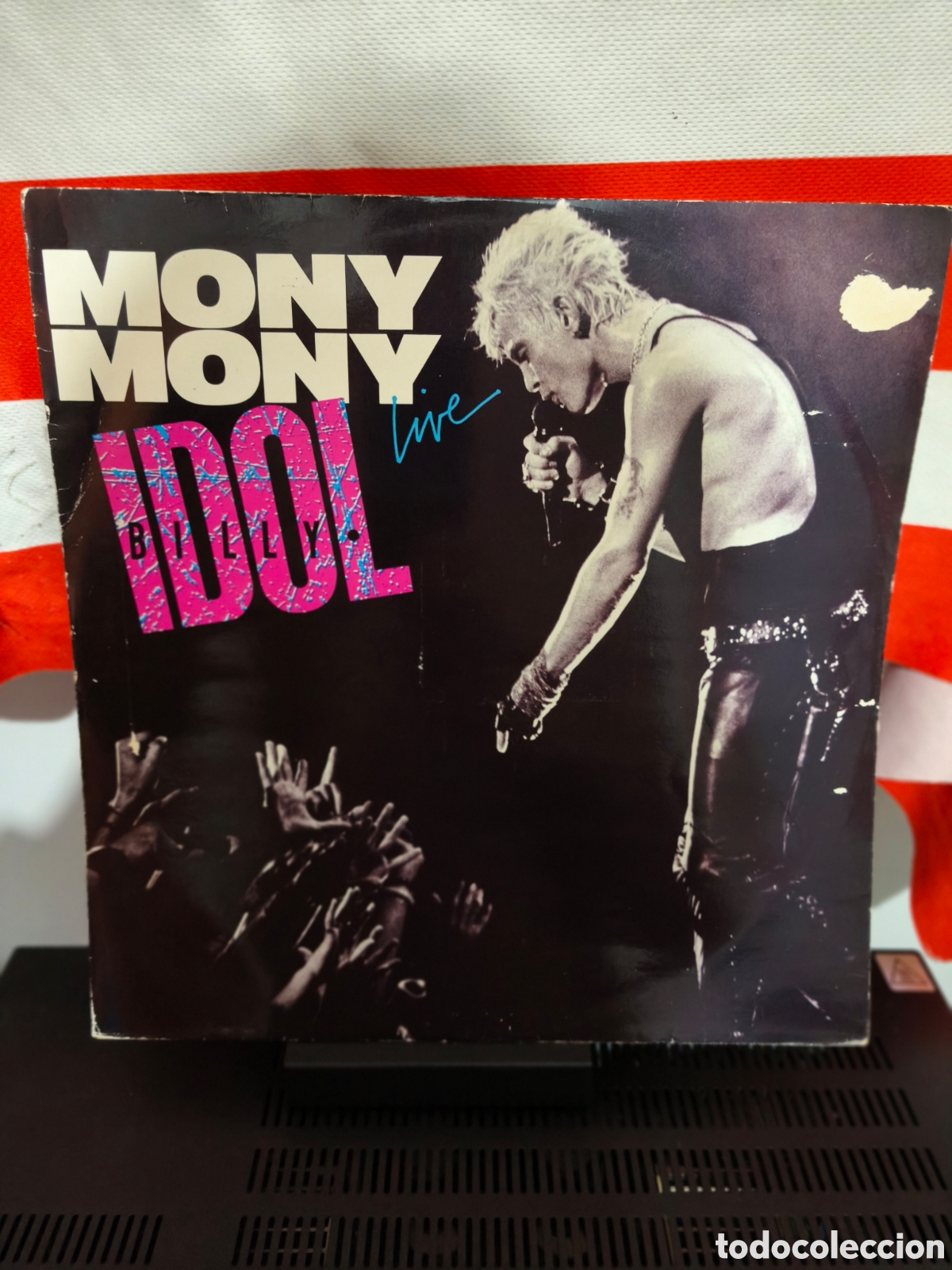 Discos de vinilo: Billy Idol - Mony Mony 10&rdquo; 45Rpm