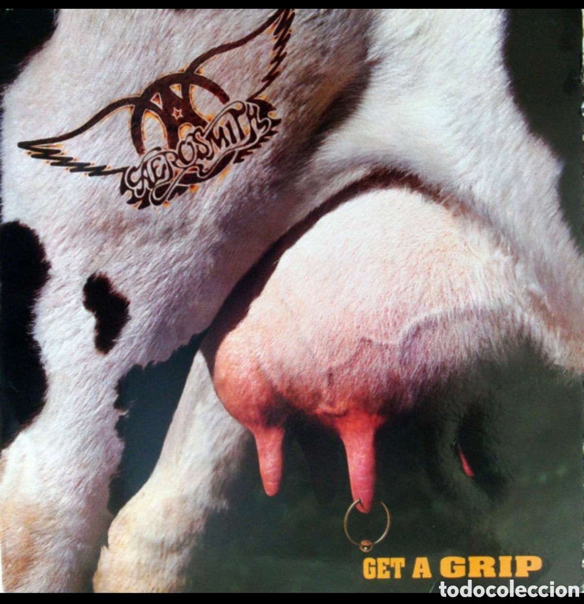 Discos de vinilo: Aerosmith: Get A Grip 2Lps 1993 Espa&ntilde;a - Foto 1