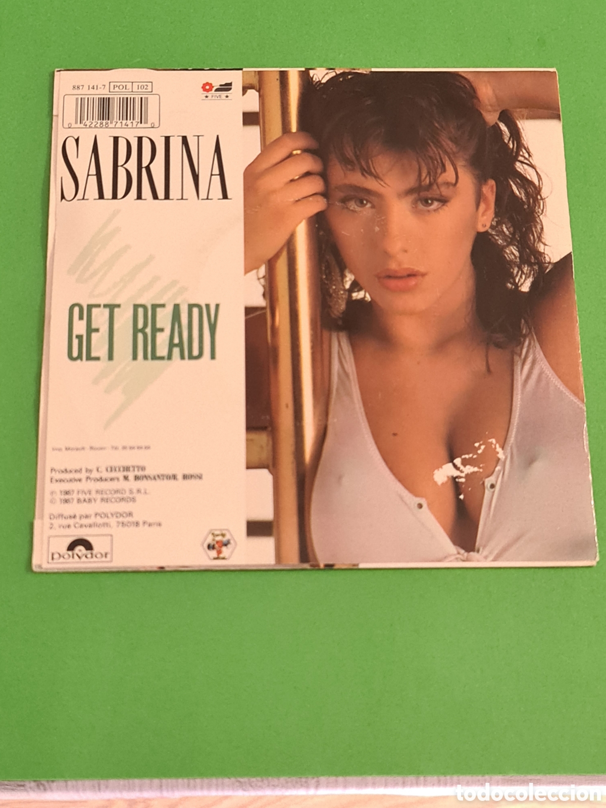 Discos de vinilo: Single / Sabrina / Boys / Edici&oacute;n Francesa. - Foto 2