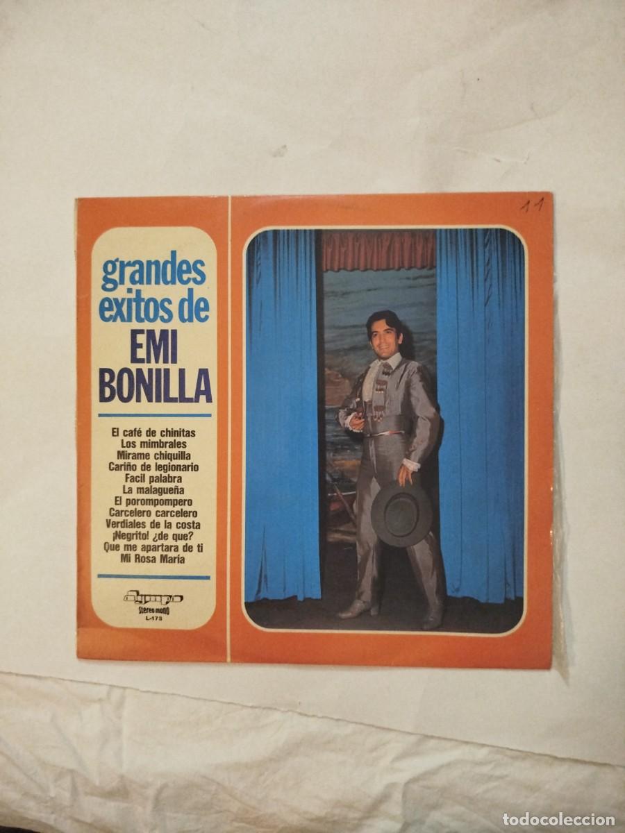 Disques de vinyle: EMI Bonilla, grandes &eacute;xitos