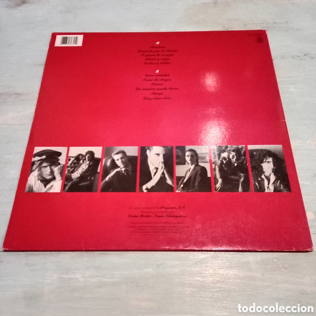 Discos de vinilo: LOQUILLO Y TROGLODITAS - HOMBRES - LP GATEFOLD - Foto 2