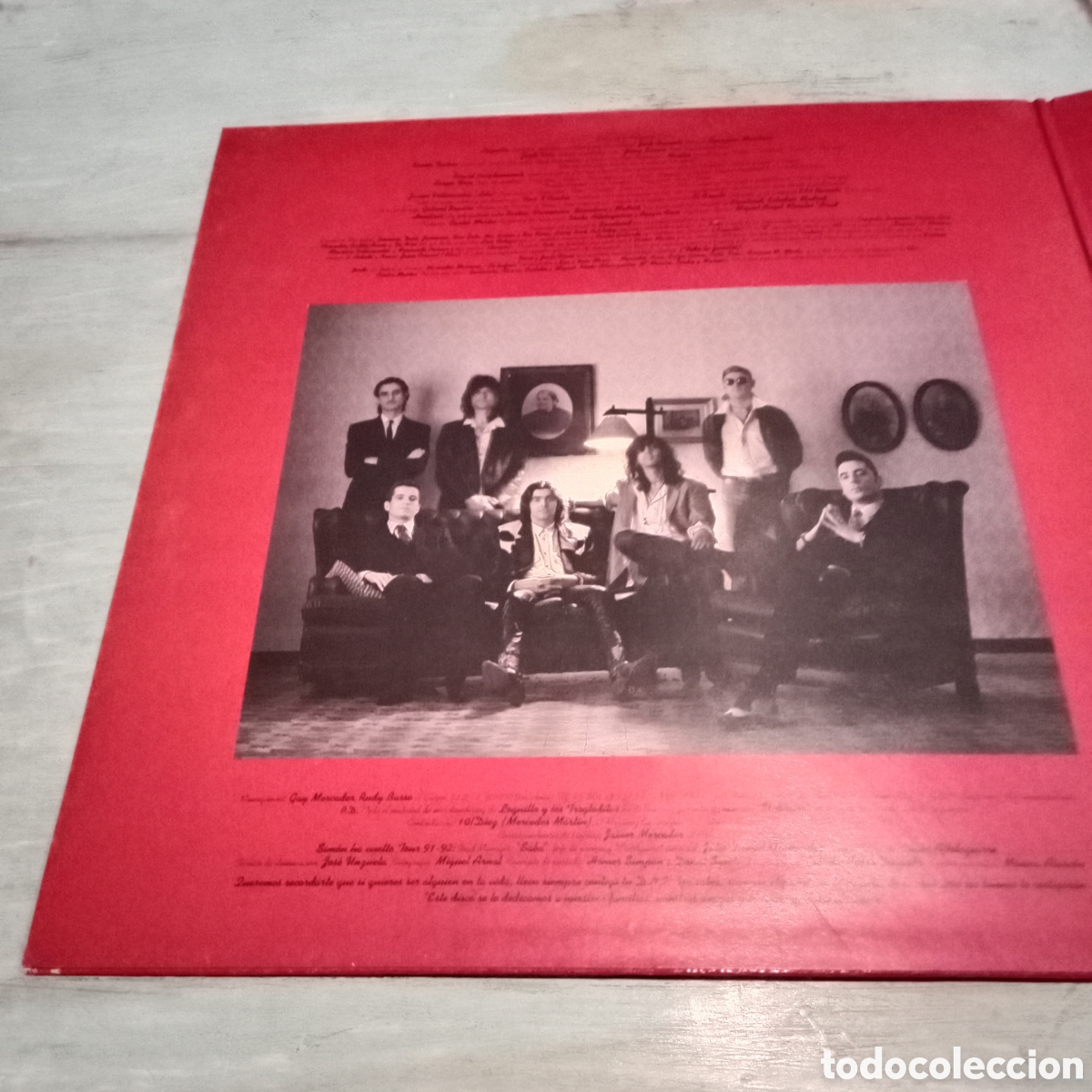 Discos de vinilo: LOQUILLO Y TROGLODITAS - HOMBRES - LP GATEFOLD - Foto 4