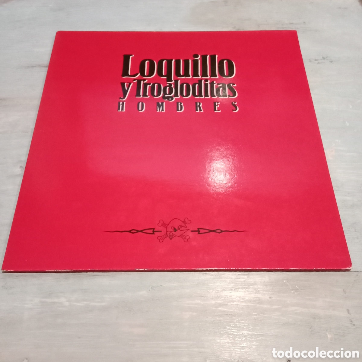 Discos de vinilo: LOQUILLO Y TROGLODITAS - HOMBRES - LP GATEFOLD - Foto 1