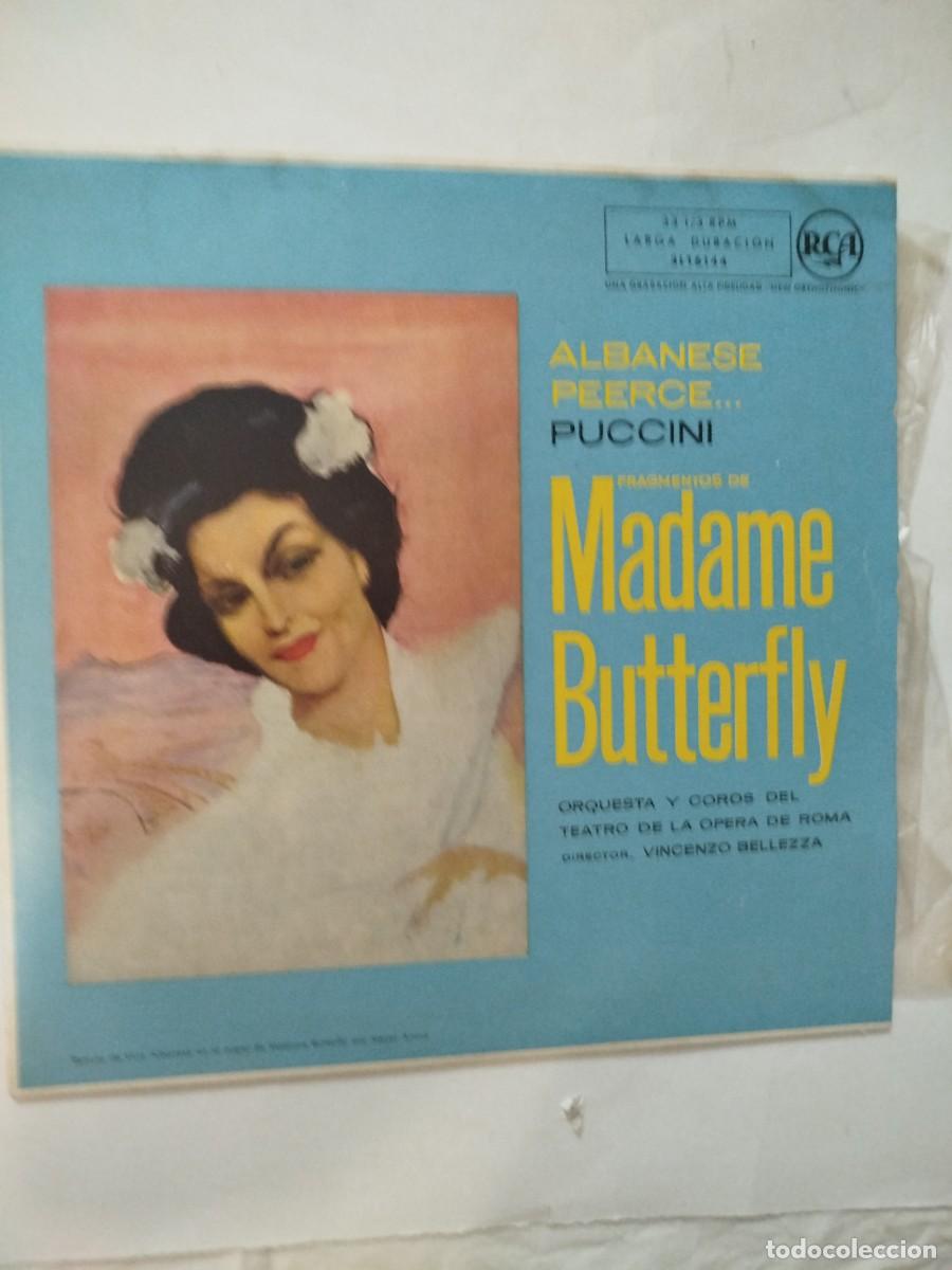 Discos de vinilo: Puccini, fragmentos de madame Butterfly