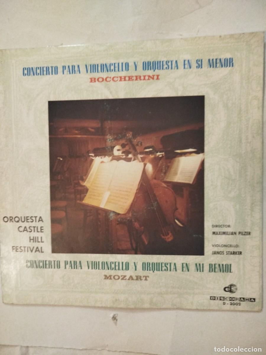 Discos de vinilo: Concierto para violonchelo y orquesta en si menor, Boccherini