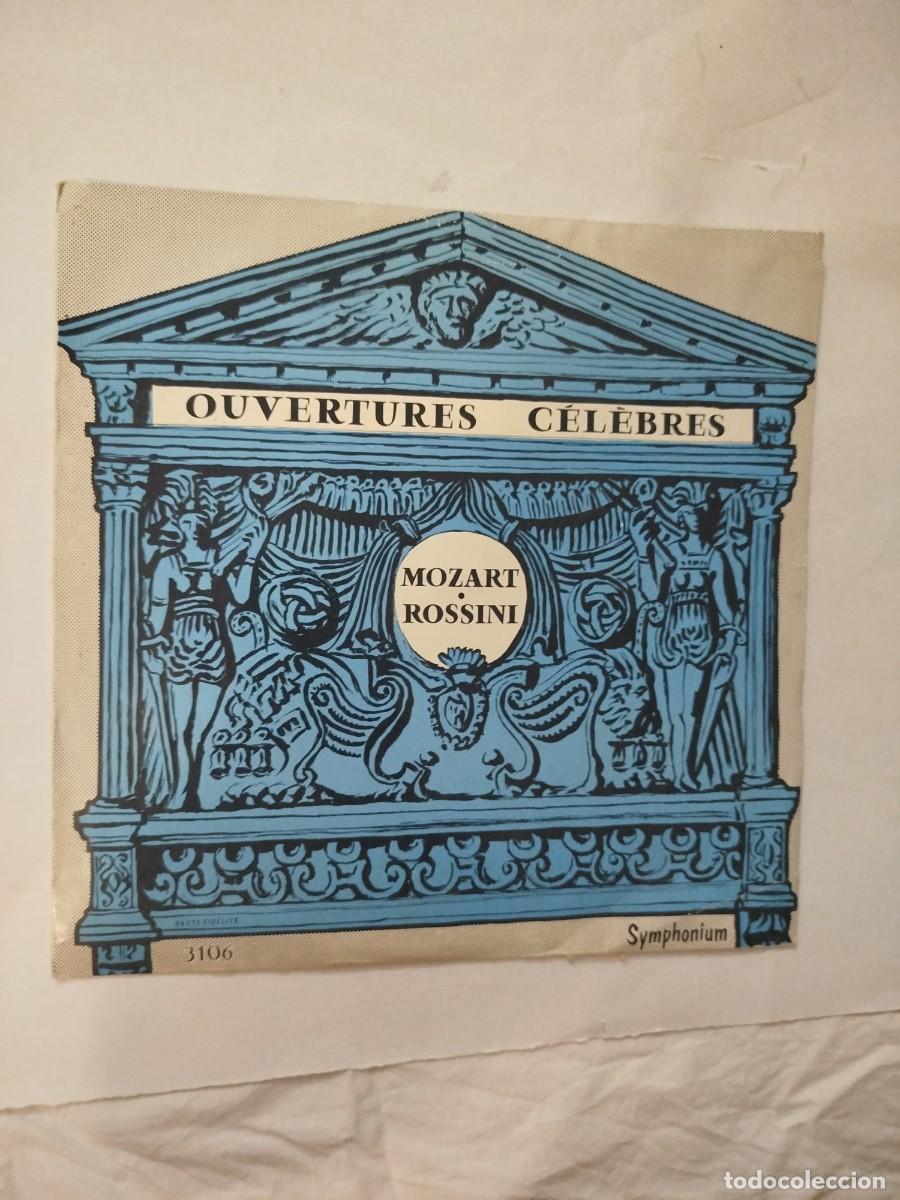 Discos de vinilo: Ouvertures celebres, Mozart y Rossini