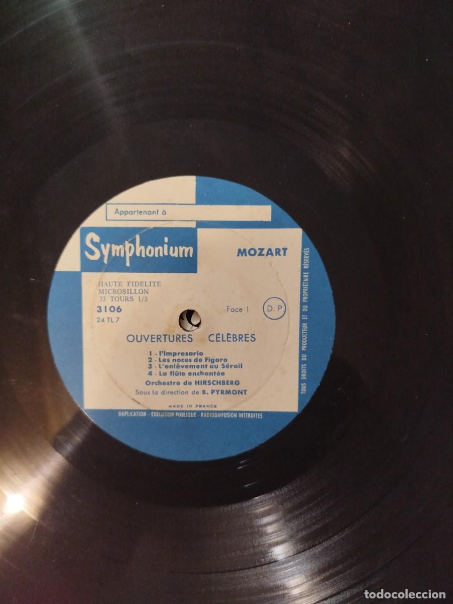 Discos de vinilo: Ouvertures celebres, Mozart y Rossini - Foto 4