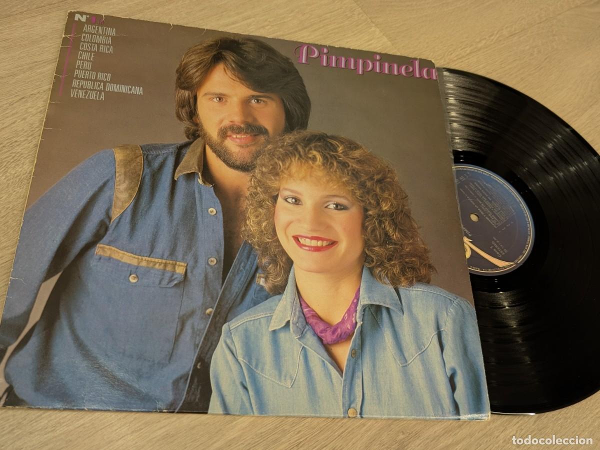 Discos de vinilo: PIMPINELA - OLVIDAME Y PEGA LA VUELTA .. 1er LP DEL A&Ntilde;O 1983 - EDICION ESPA&Ntilde;OLA - EPIC 12 TEMAS