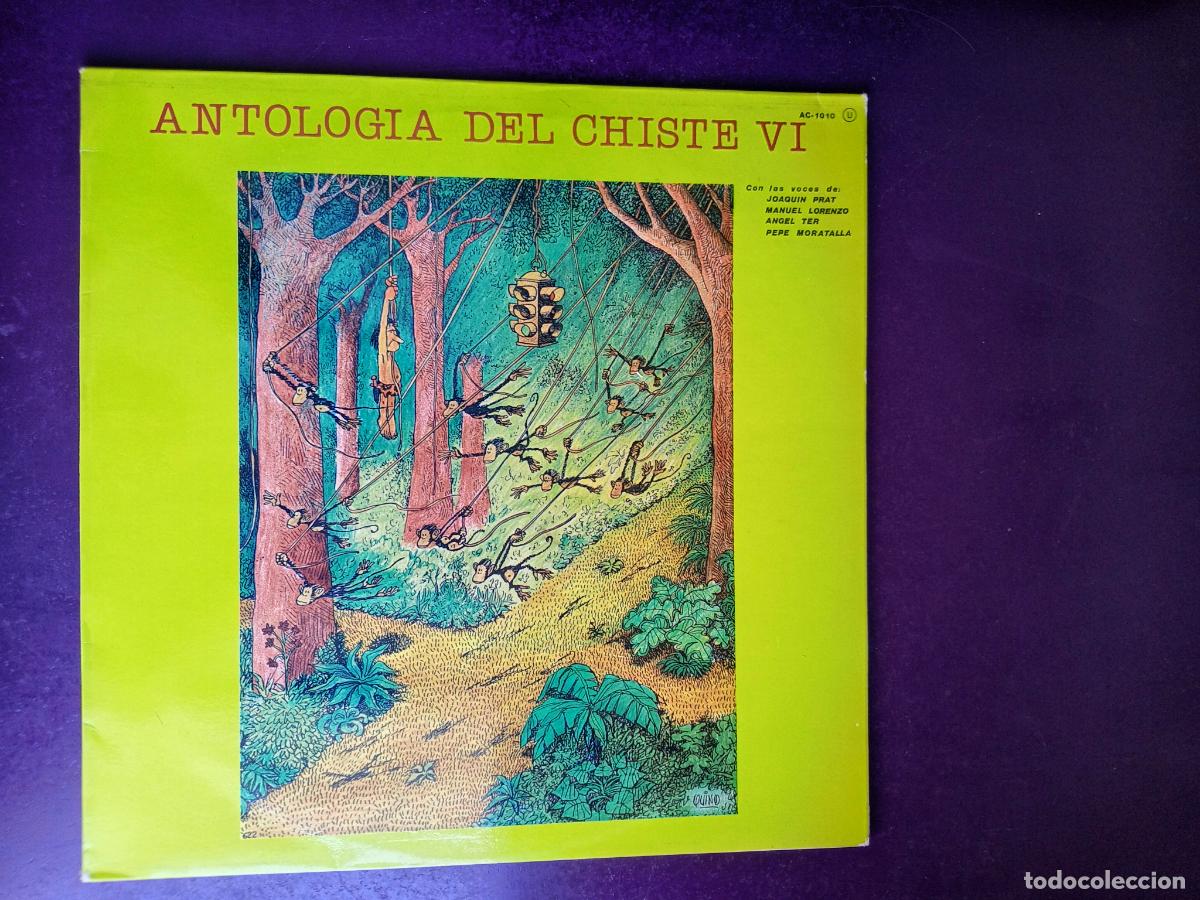 Discos de vinilo: ANTOLOGIA DEL CHISTE VOL 6 - LP BOCACCIO 1978 - PORTADA QUINO - CARLOS TORO - CHISTES HUMOR 70'S -