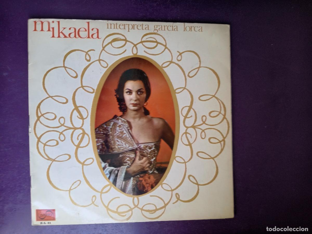 Discos de vinilo: MIKAELA INTERPRETA GARC&Iacute;A LORCA - LP ZAFIRO 1966, POCO USO - CANCION ESPA&Ntilde;OLA FOLK