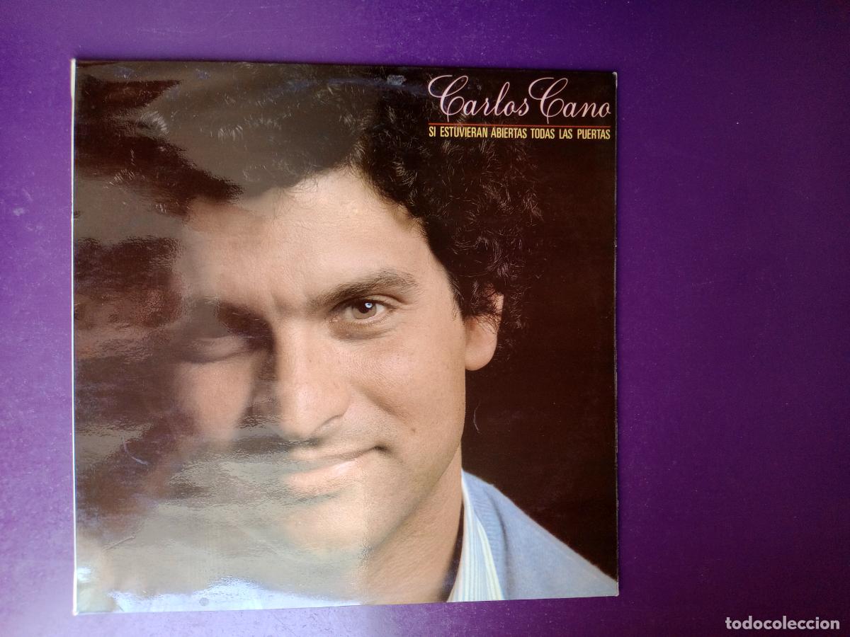 Discos de vinilo: Carlos Cano &ndash; Si Estuvieran Abiertas Todas Las Puertas - LP MOVIEPLAY 1983 MUY POCO USO NUEVA COPLA