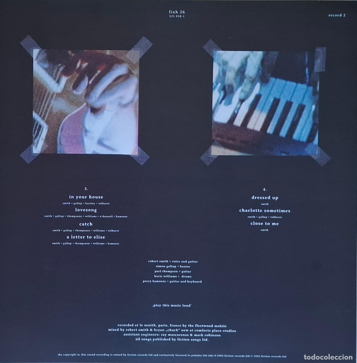 Discos de vinilo: The Cure &ndash; Paris Live - Foto 4