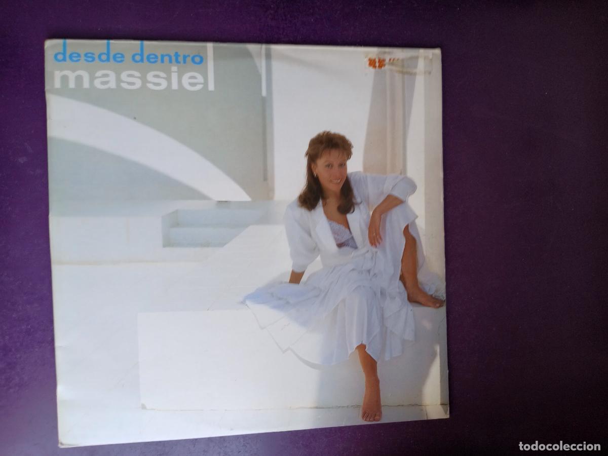 Discos de vinilo: MASSIEL &lrm;&ndash; DESDE DENTRO - LP HISPAVOX 1986 - MUY POCO USO