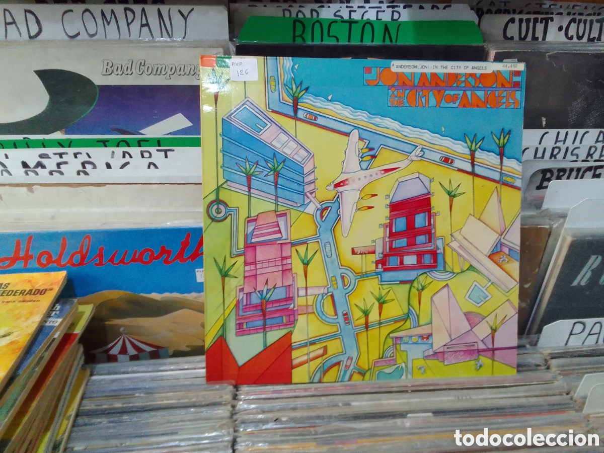 Discos de vinilo: Jon Anderson,in the city of angels