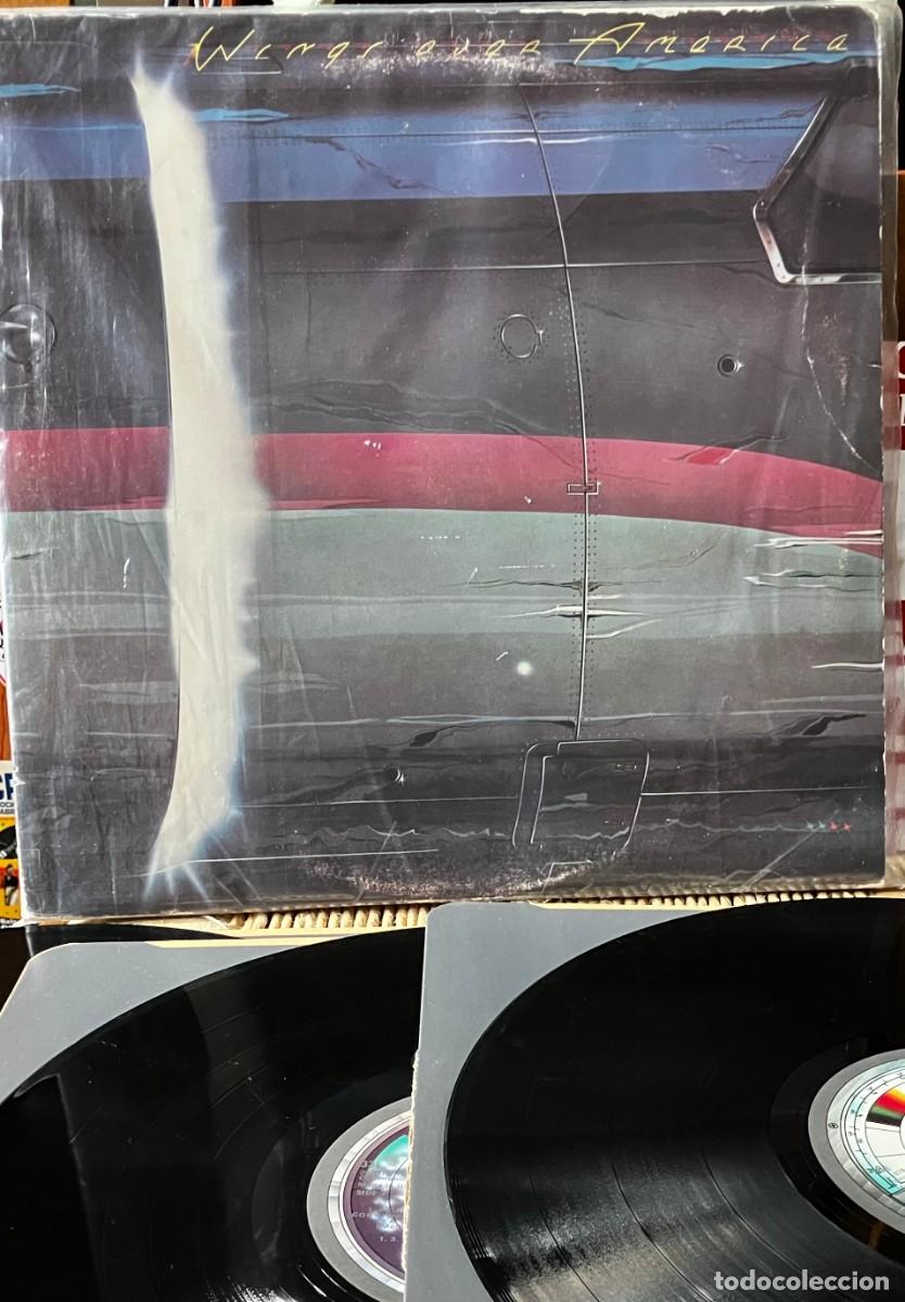Discos de vinilo: PAUL McCARTNEY & WINGS over America, 3LPs edic UK 1976