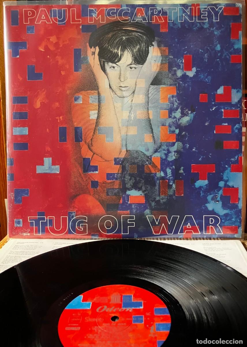 Discos de vinilo: PAUL McCARTNEY - TUG OF WAR, LP edic EU 1982
