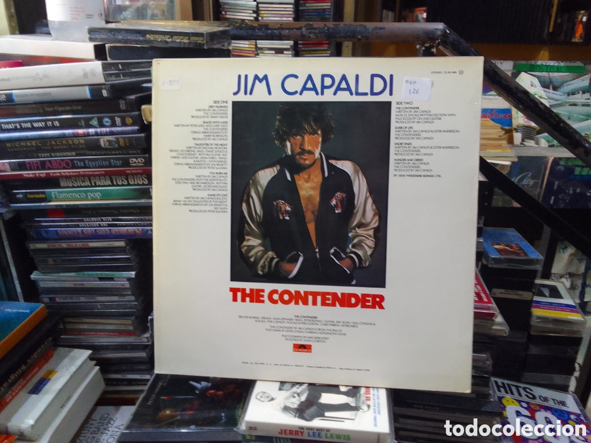 Discos de vinilo: Jim capaldi,the contender - Foto 2
