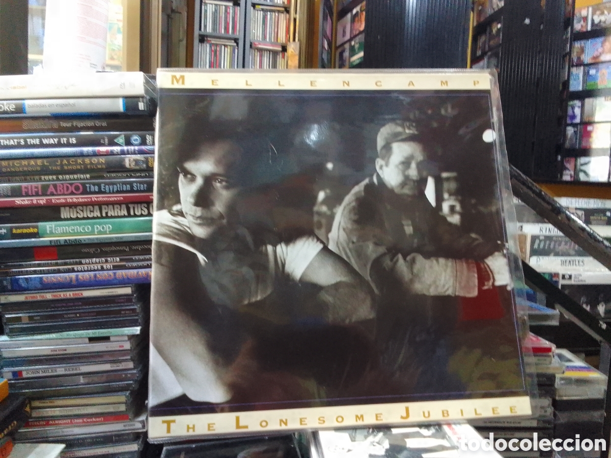 Discos de vinilo: John cougar mellencamp,the lonesome jubilee