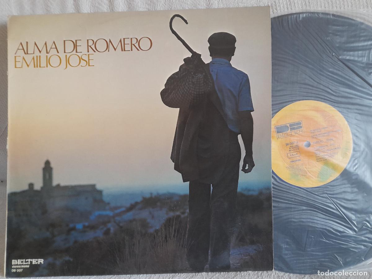 Discos de vinilo: EMILIO JOSE Alma de Romero Lp como NUEVO.Ver titulos y dem&aacute;s informaci&oacute;n en fotos.Pedido m&iacute;nimo 9,00