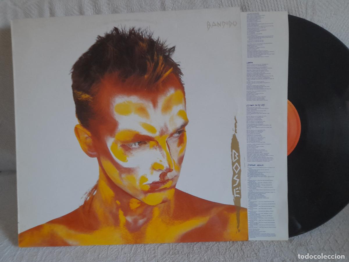 Discos de vinilo: MIGUEL BOSE Bandido Lp como NUEVO con encarte .Ver titulos y dem&aacute;s informaci&oacute;n en fotos.Pedido m&iacute;nim
