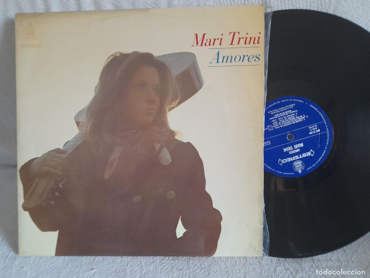Discos de vinilo: MARI TRINI Amores Lp Excelente estado.Ver titulos y dem&aacute;s informaci&oacute;n en fotos.Pedido m&iacute;nimo 9,00 eu
