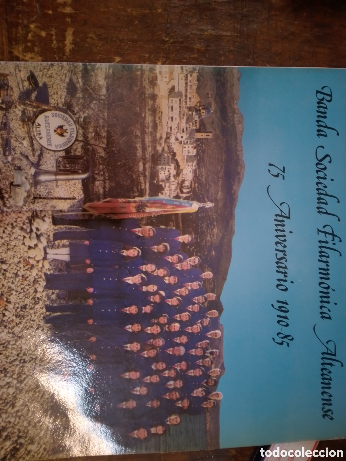 Discos de vinilo: BANDA SOCIEDAD FILARMONICA ALTEANENSE. 75 ANIVERSARIO 1910 - 1985. CBS. 1985