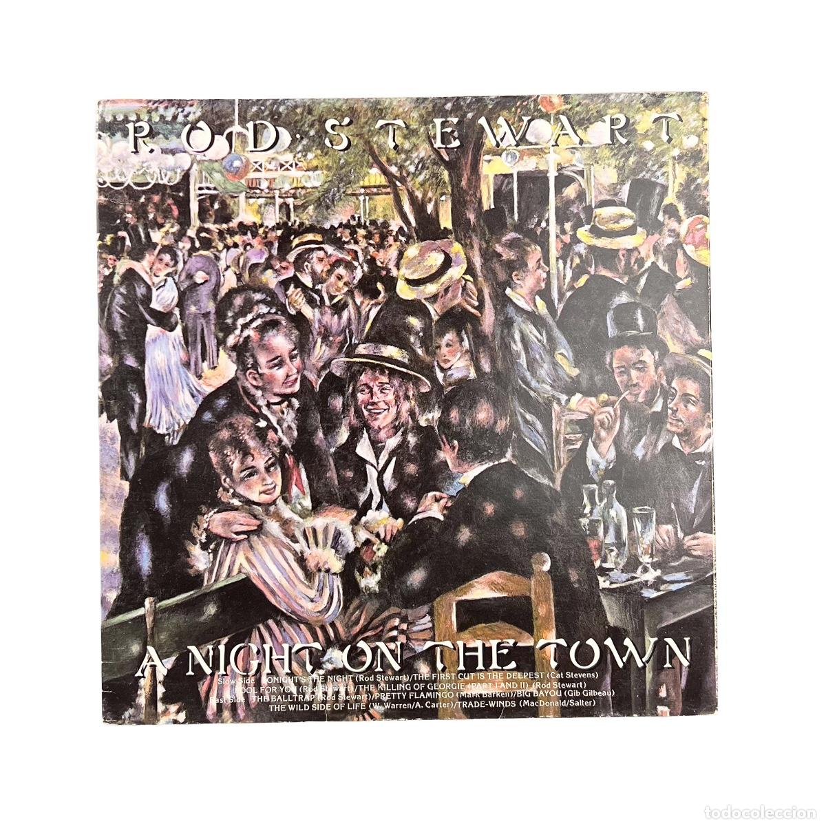 Discos de vinilo: LP. Rod Stewart. A Night On The Town (VG/VG)