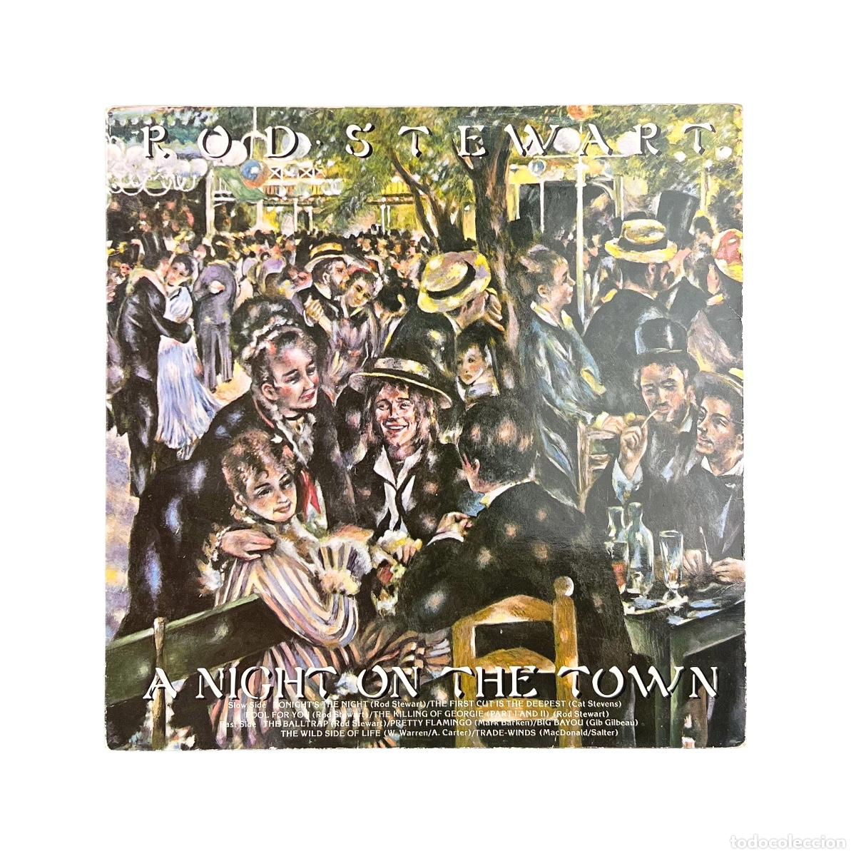 Discos de vinilo: LP. Rod Stewart. A Night On The Town (VG/VG)