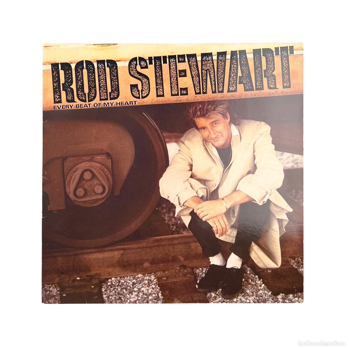 Discos de vinilo: LP. Rod Stewart. Every Beat Of My Heart (VG+/VG+)