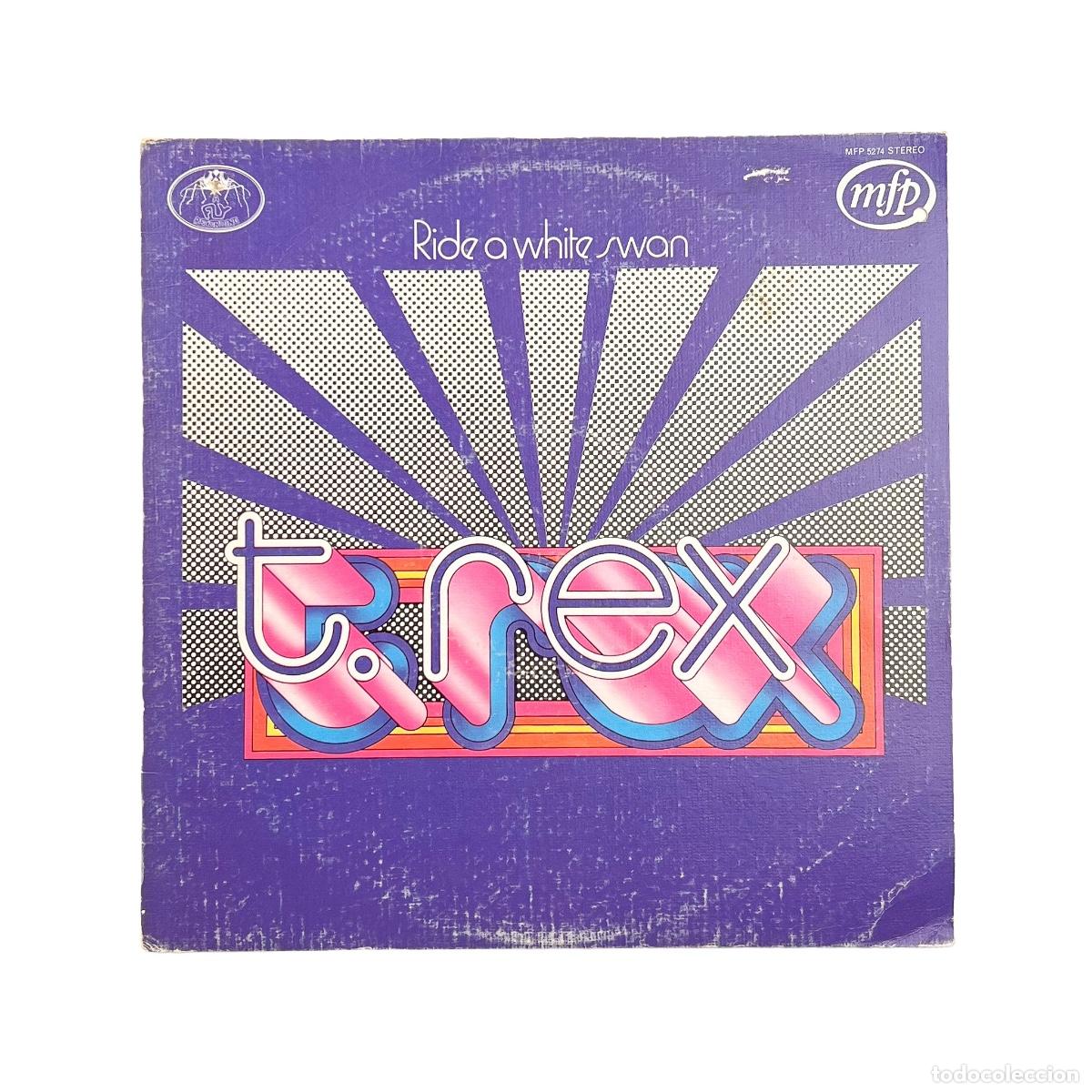 Discos de vinilo: LP. Tyrannosaurus Rex. Ride A White Swan (VG+/G+)