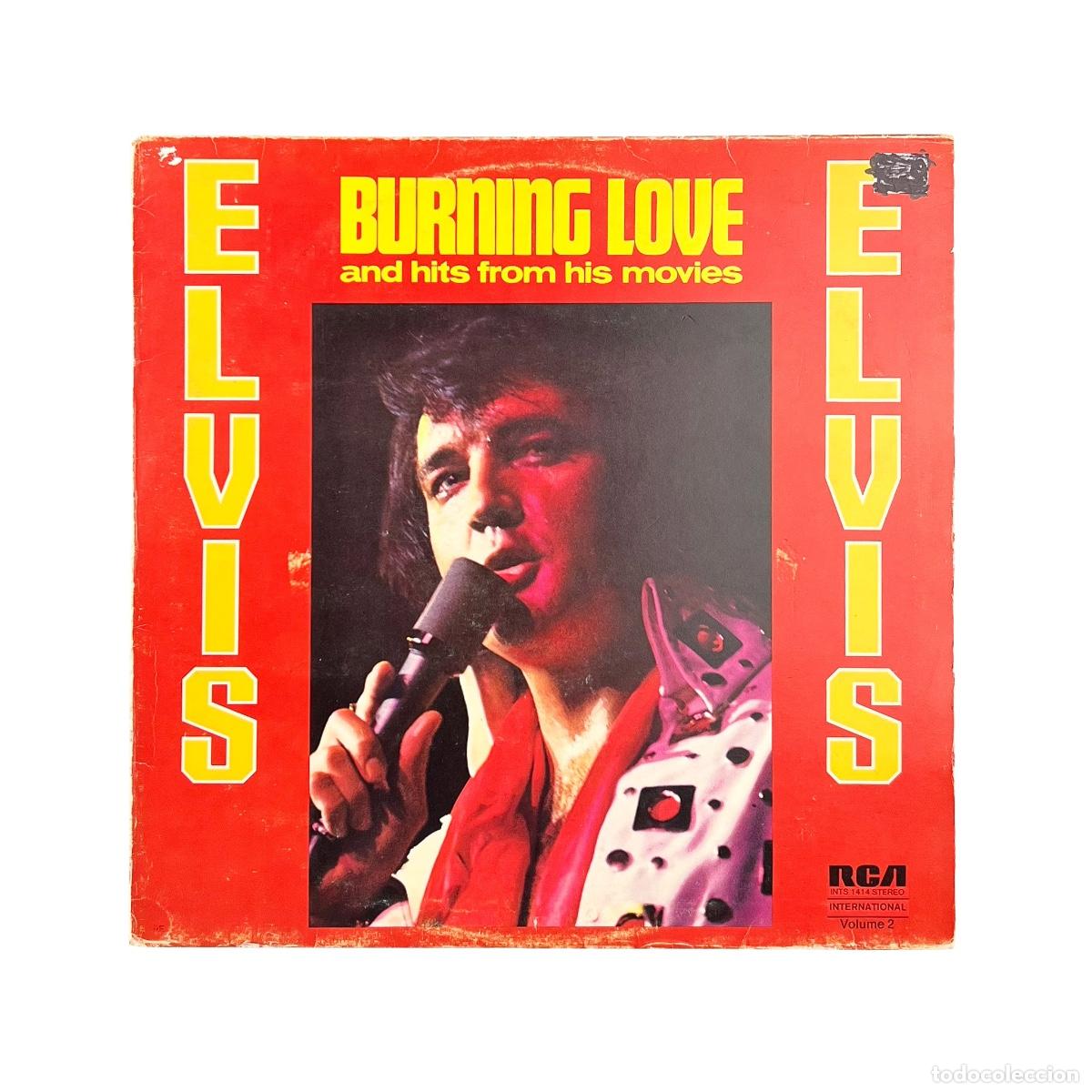 Discos de vinilo: LP. Elvis Presley. Burning Love And Hits From His Movies, Vol. 2 (G+/VG)