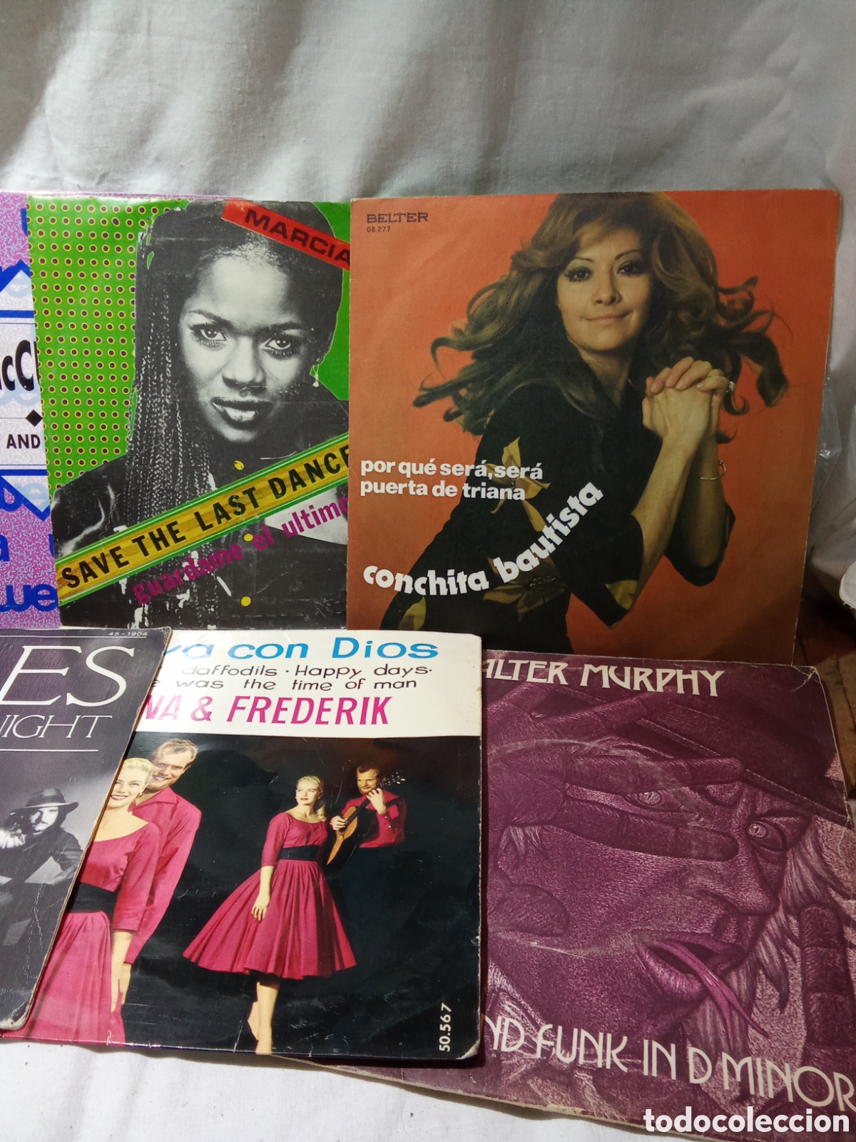 Discos de vinilo: LOTE 1 DE 10 SINGLES - Foto 2